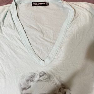Dolce and Gabbana Marylin Monroe t shirt./ Iight blue